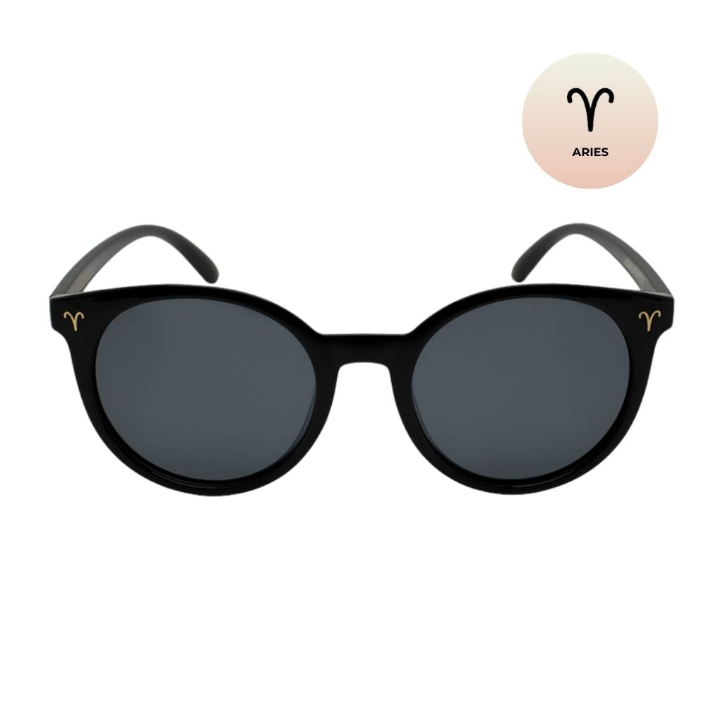 Zodiac Sunglasses | Aries Black