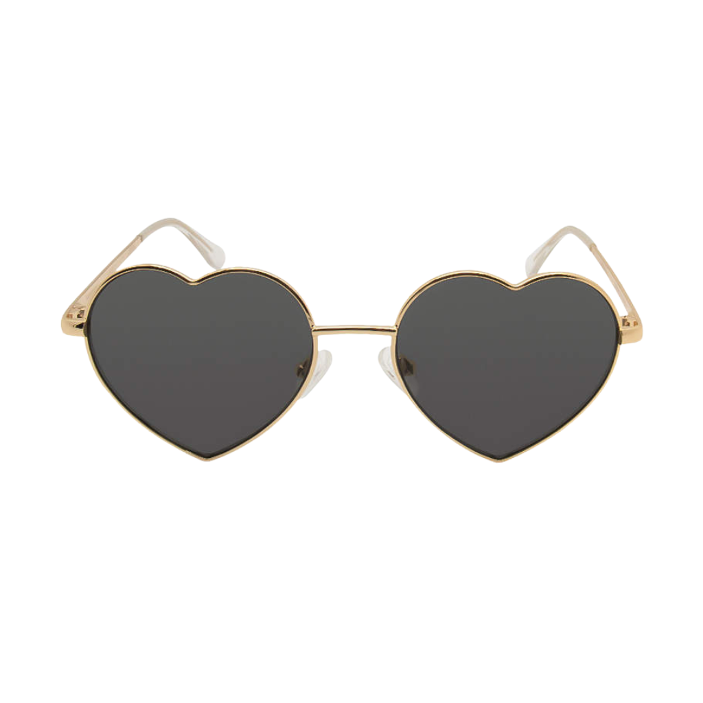 Heart top sunglasses black