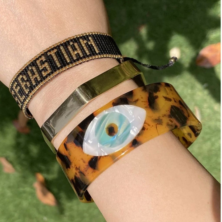 EVIL EYE | Cuff Bracelet - Gleam Eyewear | Blue Light Blocking Glasses