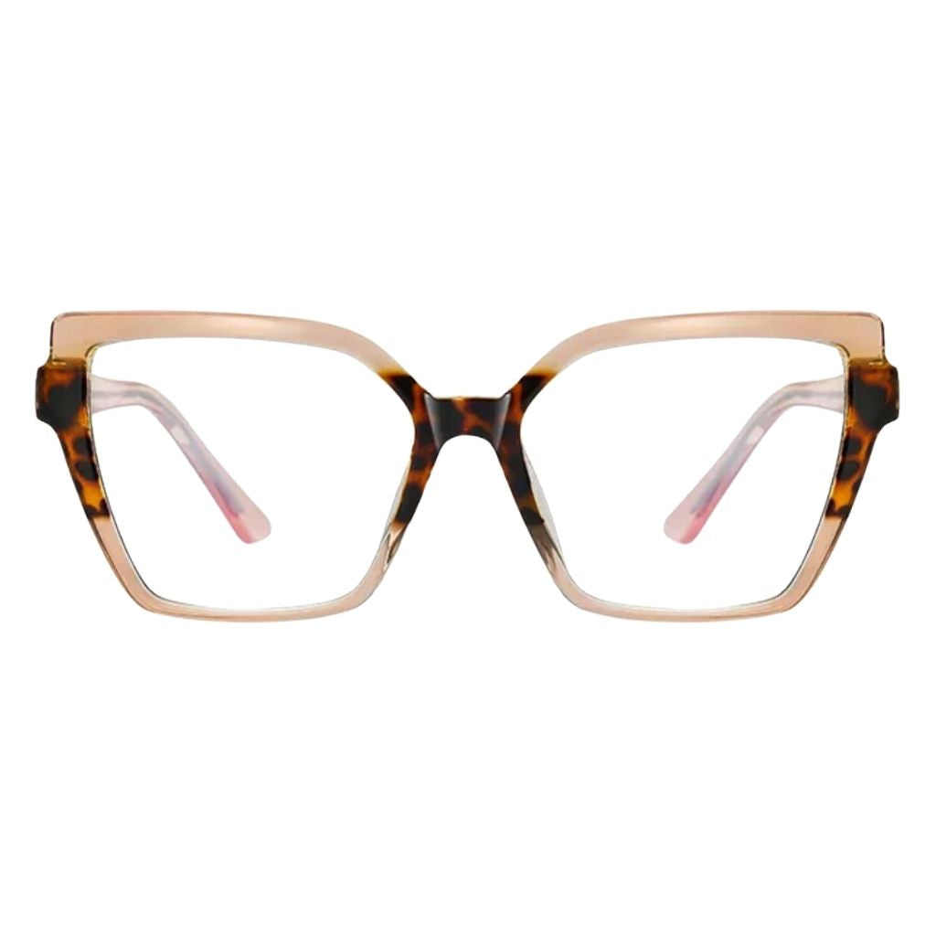 SIMONE I Champagne - Gleam Eyewear | Blue Light Blocking Glasses