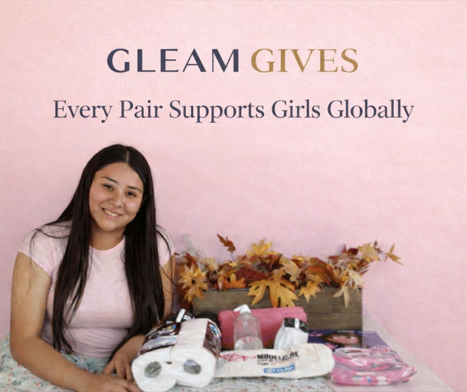 Gleam Gives: Every Pair Supports Girls Globally