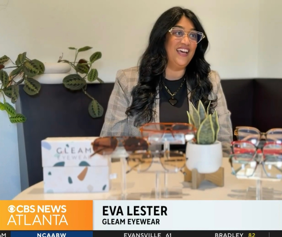 Gleam Eyewear Featured on CBS News Atlanta for International Women’s Day
