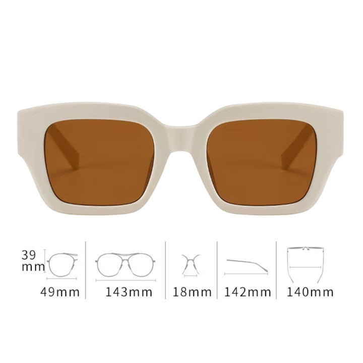 Marilyn Sunglasses | Cream