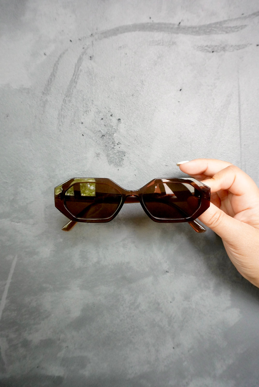 NINA SUNGLASSES | Cola Brown - Gleam Eyewear | UV Protection Sunglasses