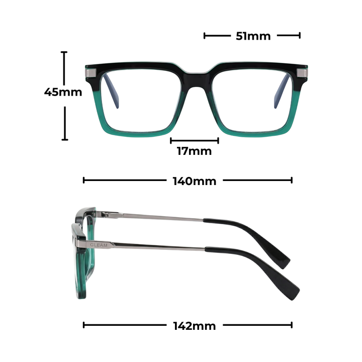 SALLY PRESCRIPTION | Black Green