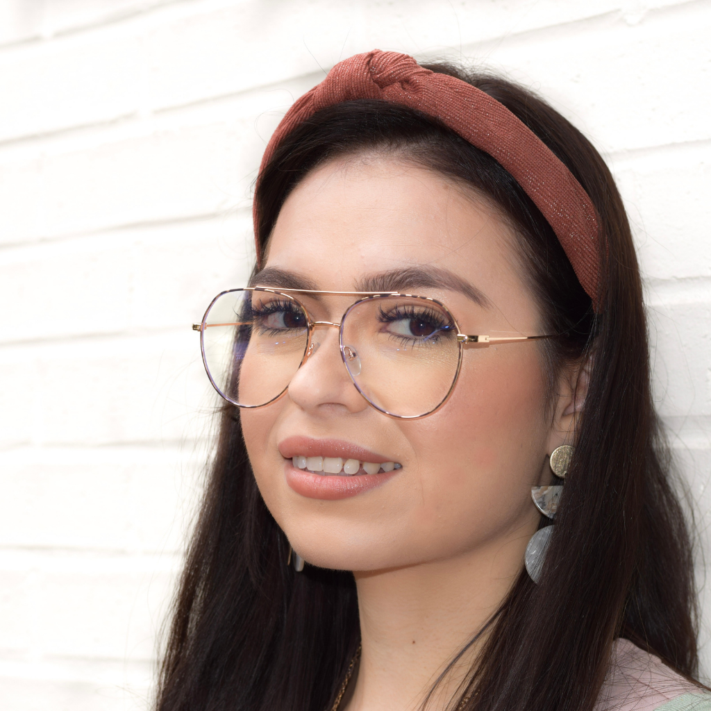 AMELIA| Leopard - Gleam Eyewear | Blue Light Blocking Glasses