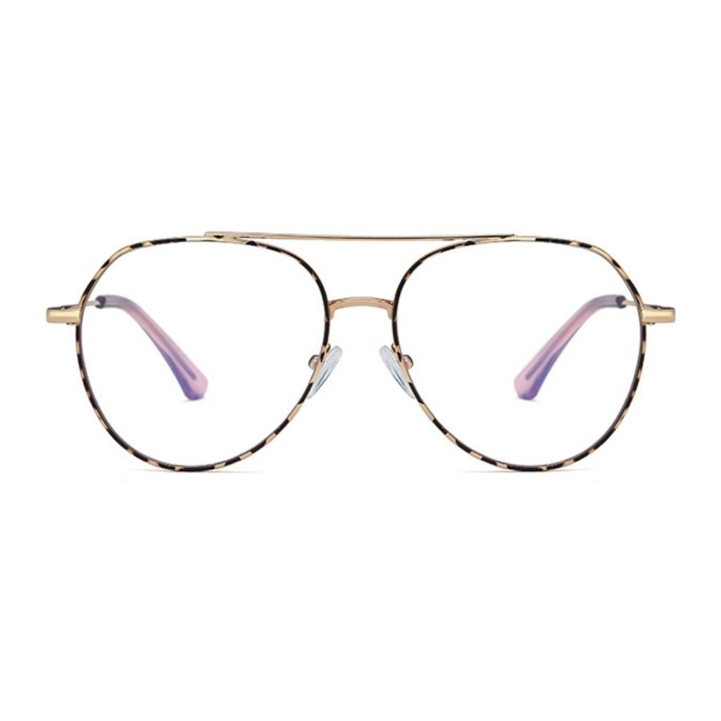 AMELIA| Leopard - Gleam Eyewear | Blue Light Blocking Glasses
