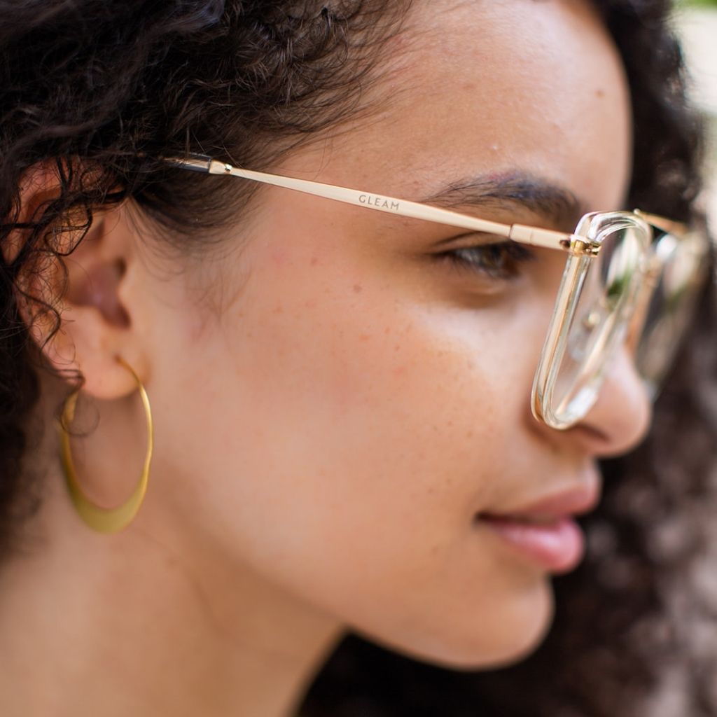 BESSIE | Clear - Gleam Eyewear | Blue Light Blocking Glasses