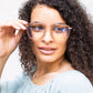 BESSIE | Pink - Gleam Eyewear | Blue Light Blocking Glasses