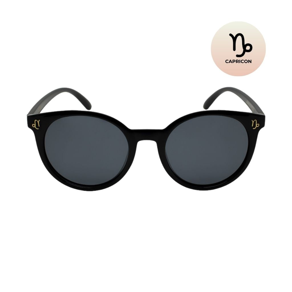 Zodiac Sunglasses | Capricorn Black