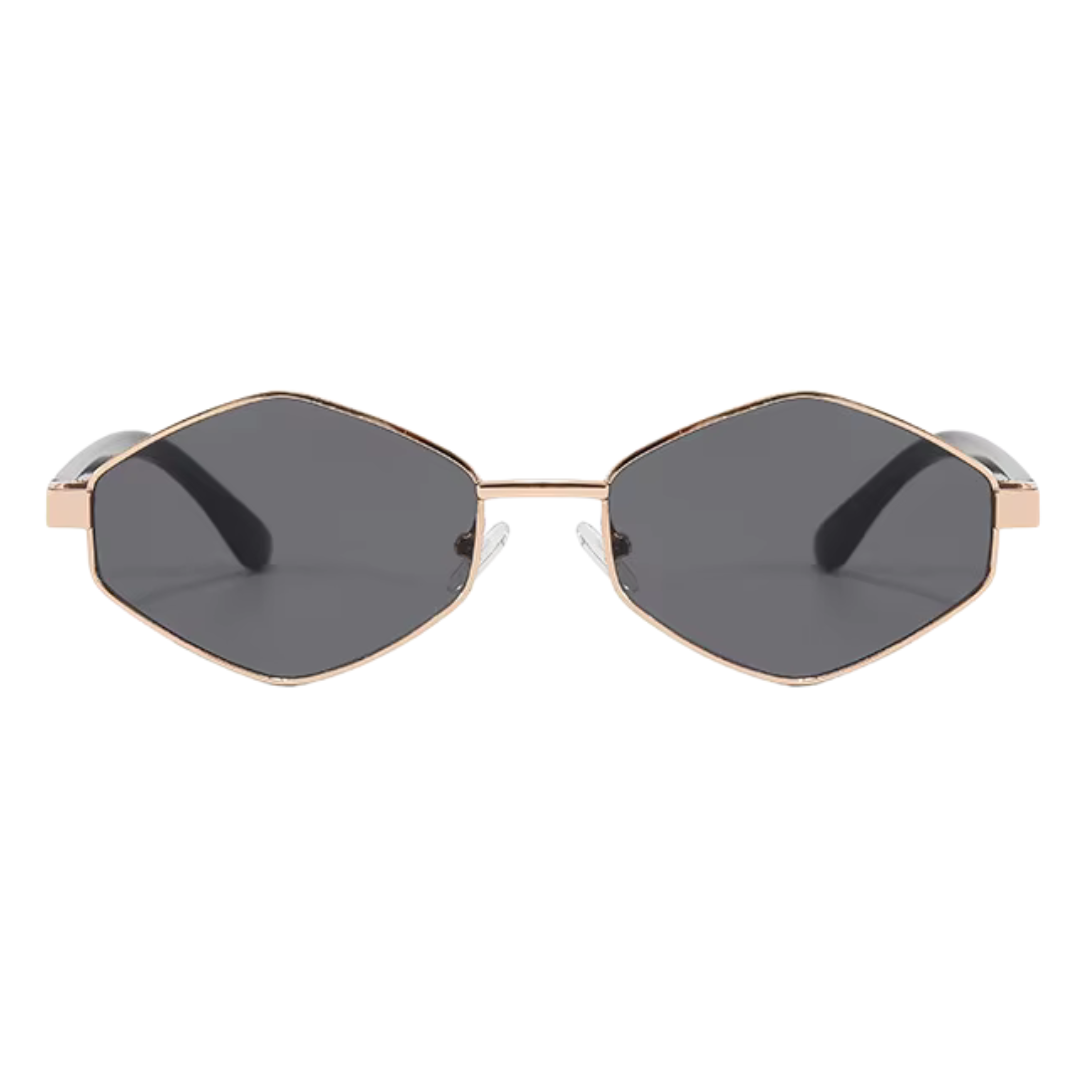 Gleam Eyewear | Diana Sunglasses | Hex Black Lens