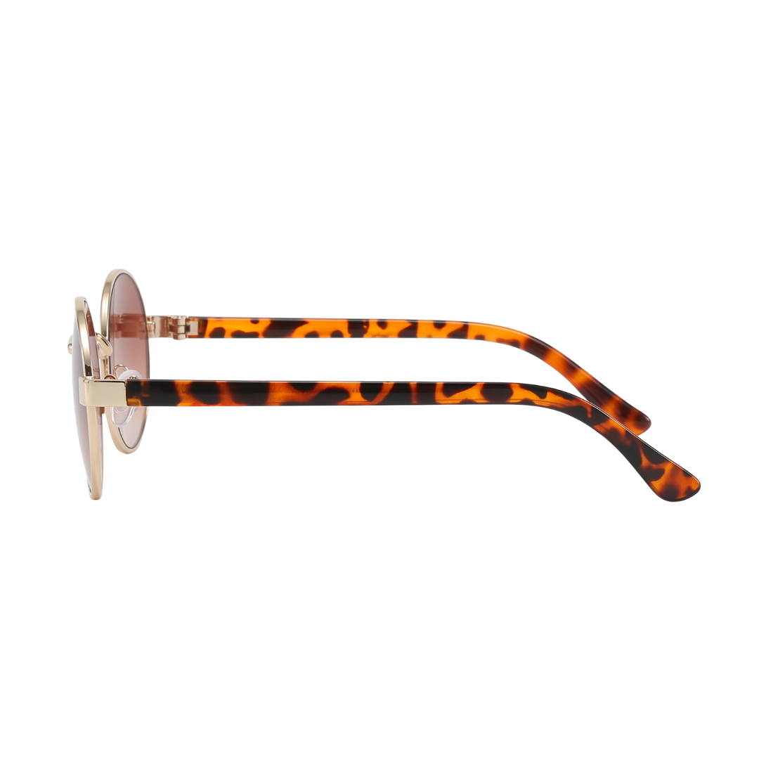 Diana Sunglasses | Oval Brown Lens - Gleam Eyewear | Sunglasses