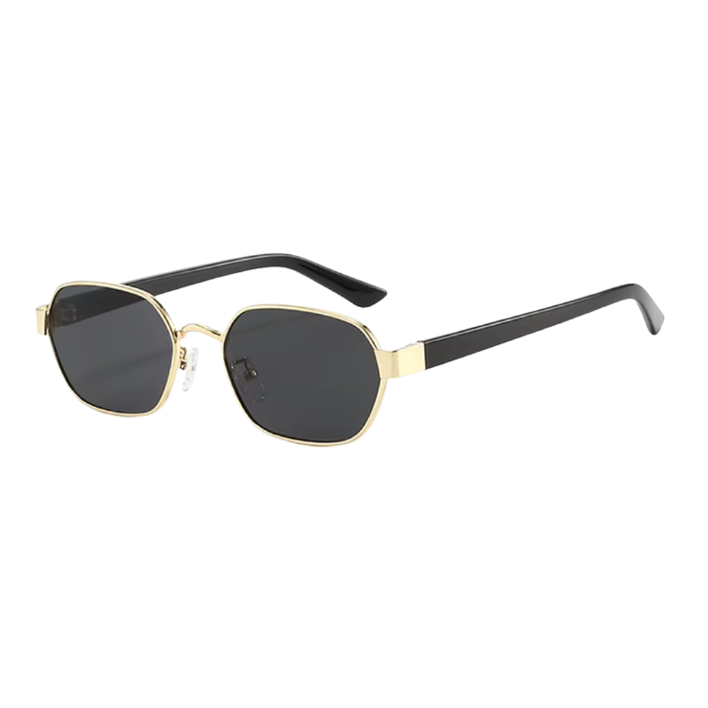 Gleam Eyewear | Diana Sunglasses | Square Black Lens
