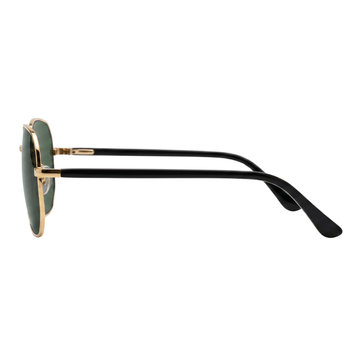 Gleam Eyewear | Diana Sunglasses | Square Green Lens