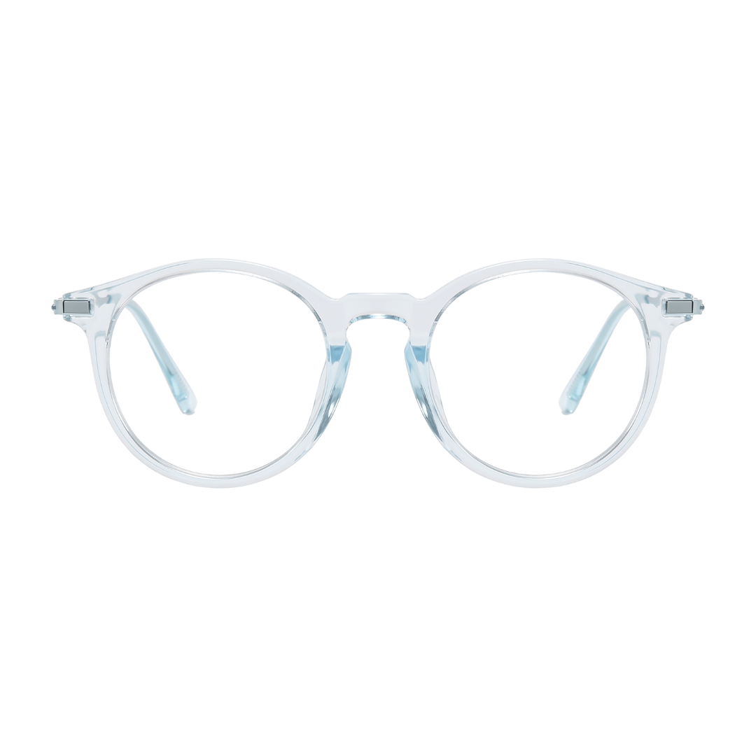 Gleam Eyewear | EDITH READERS | Light Blue