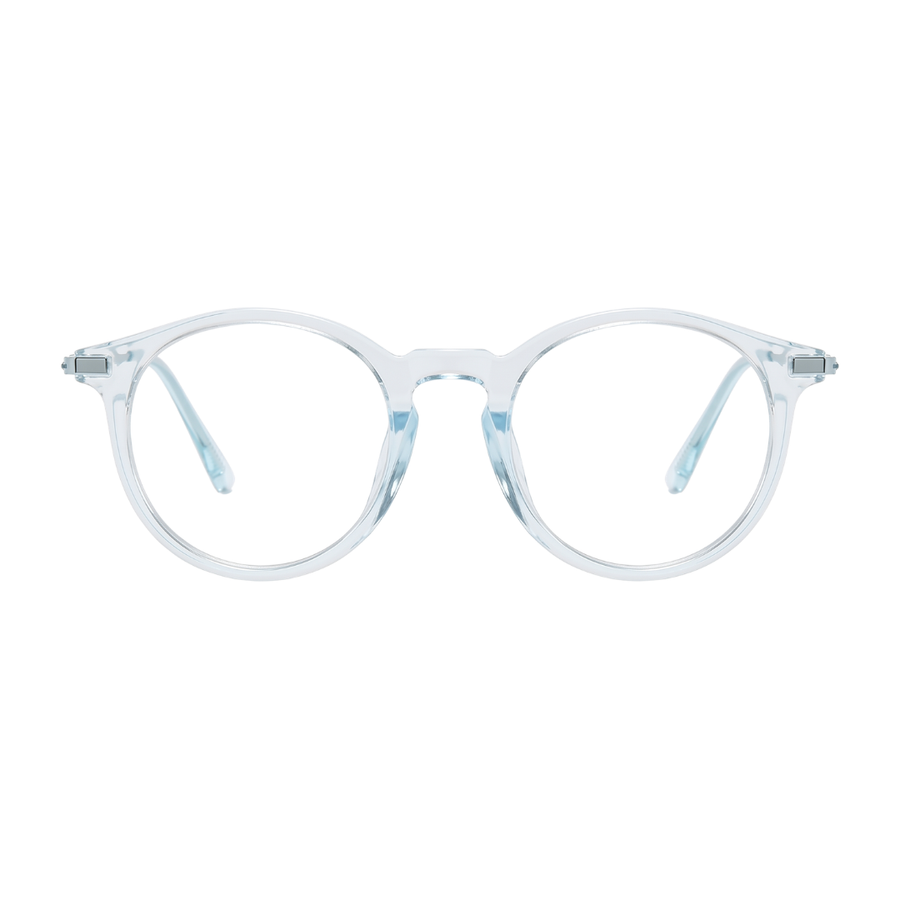 Gleam Eyewear | EDITH READERS | Light Blue