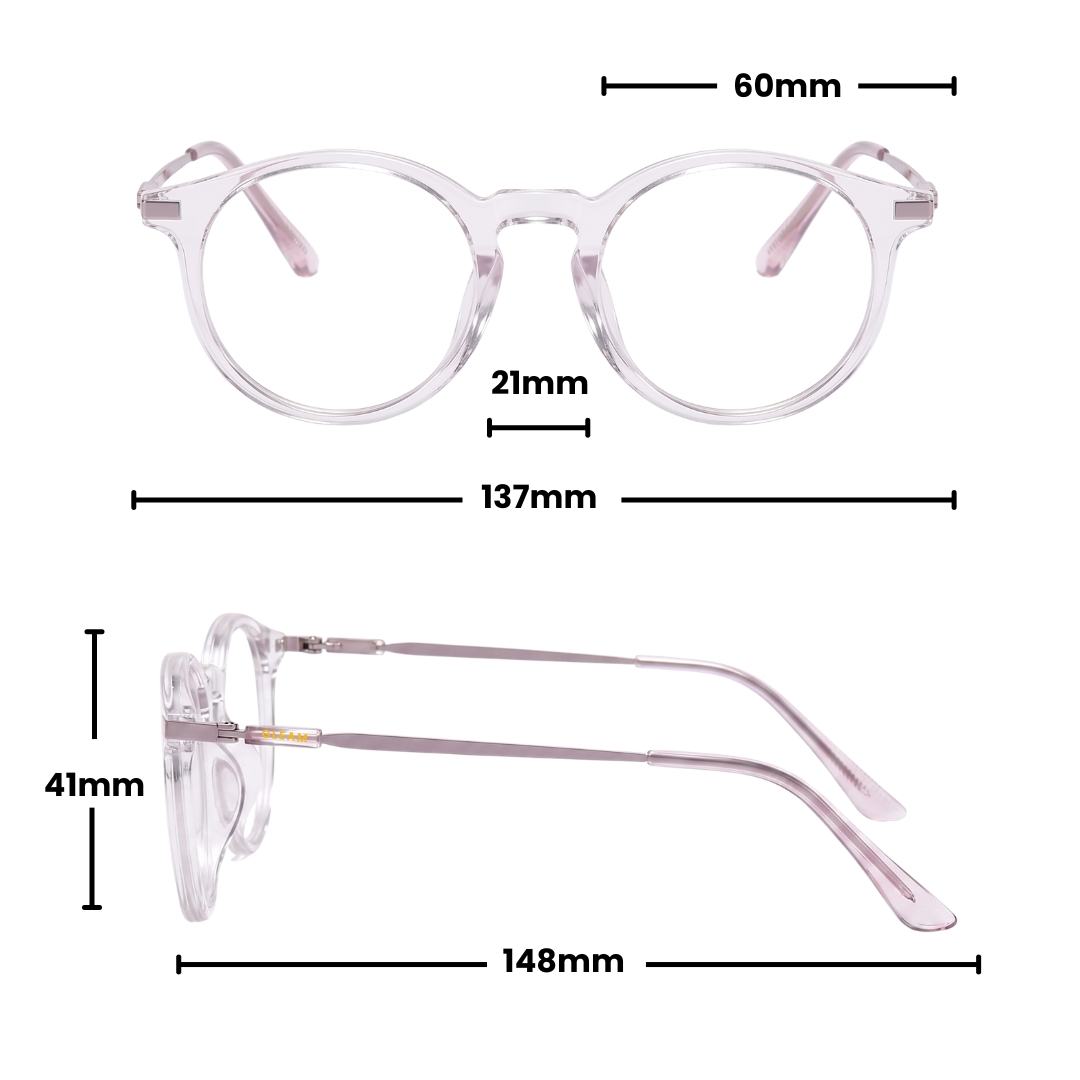 Gleam Eyewear | EDITH READERS | Pink