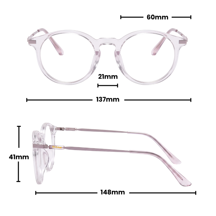 Gleam Eyewear | EDITH READERS | Pink