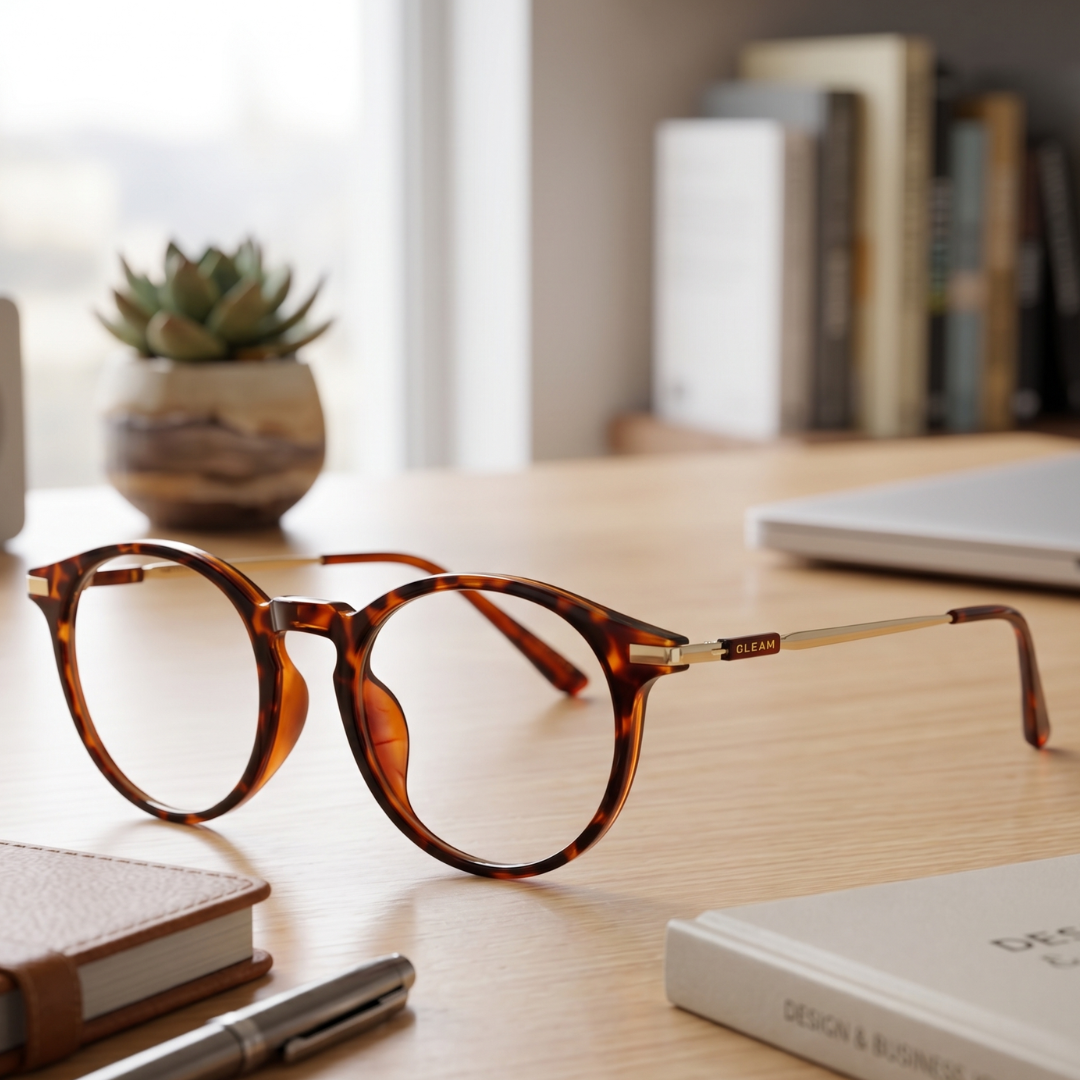 EDITH READERS | Brown Tortoise - Gleam Eyewear | Reading Glasses