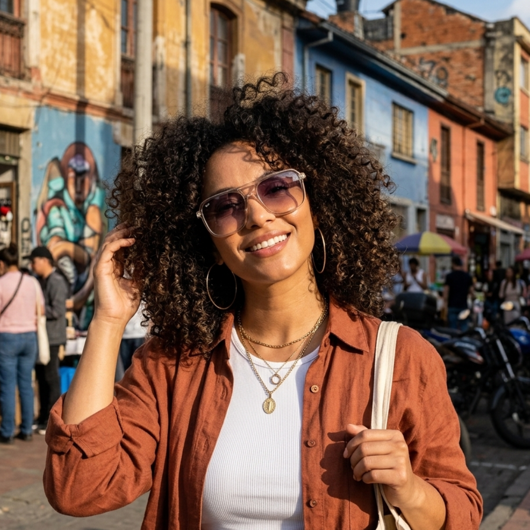 Gleam Eyewear | FARRAH  SUNGLASSES | Champagne