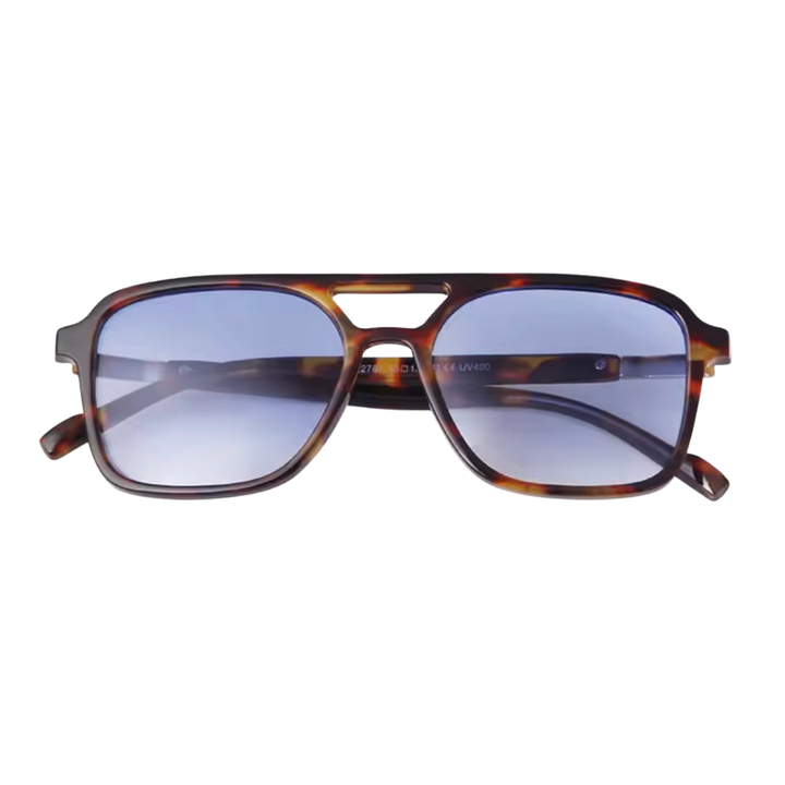 Gleam Eyewear | FARRAH  SUNGLASSES | Tortoise Blue