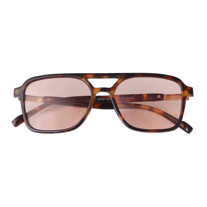 Gleam Eyewear | FARRAH  SUNGLASSES | Tortoise Pink