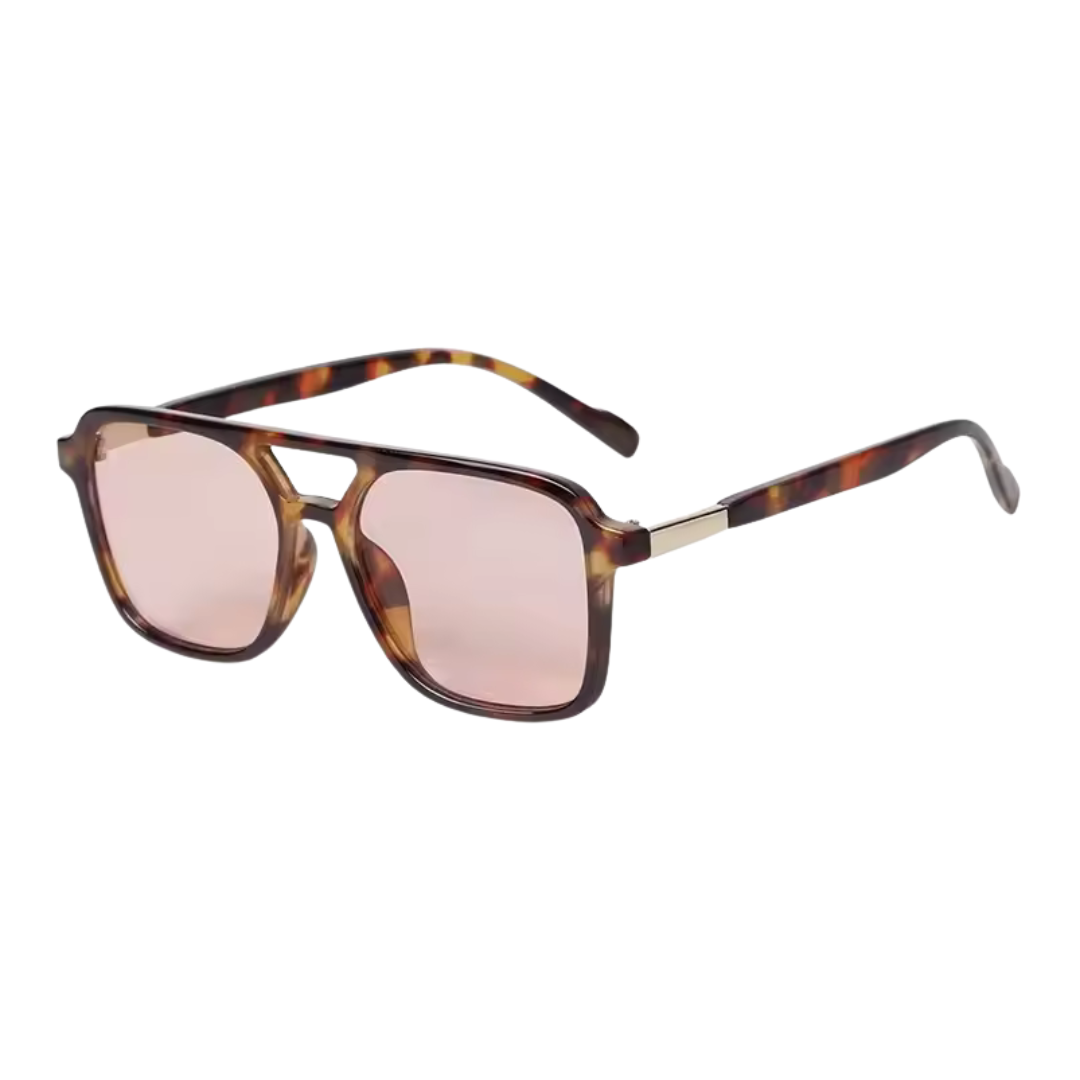 Gleam Eyewear | FARRAH  SUNGLASSES | Tortoise Pink