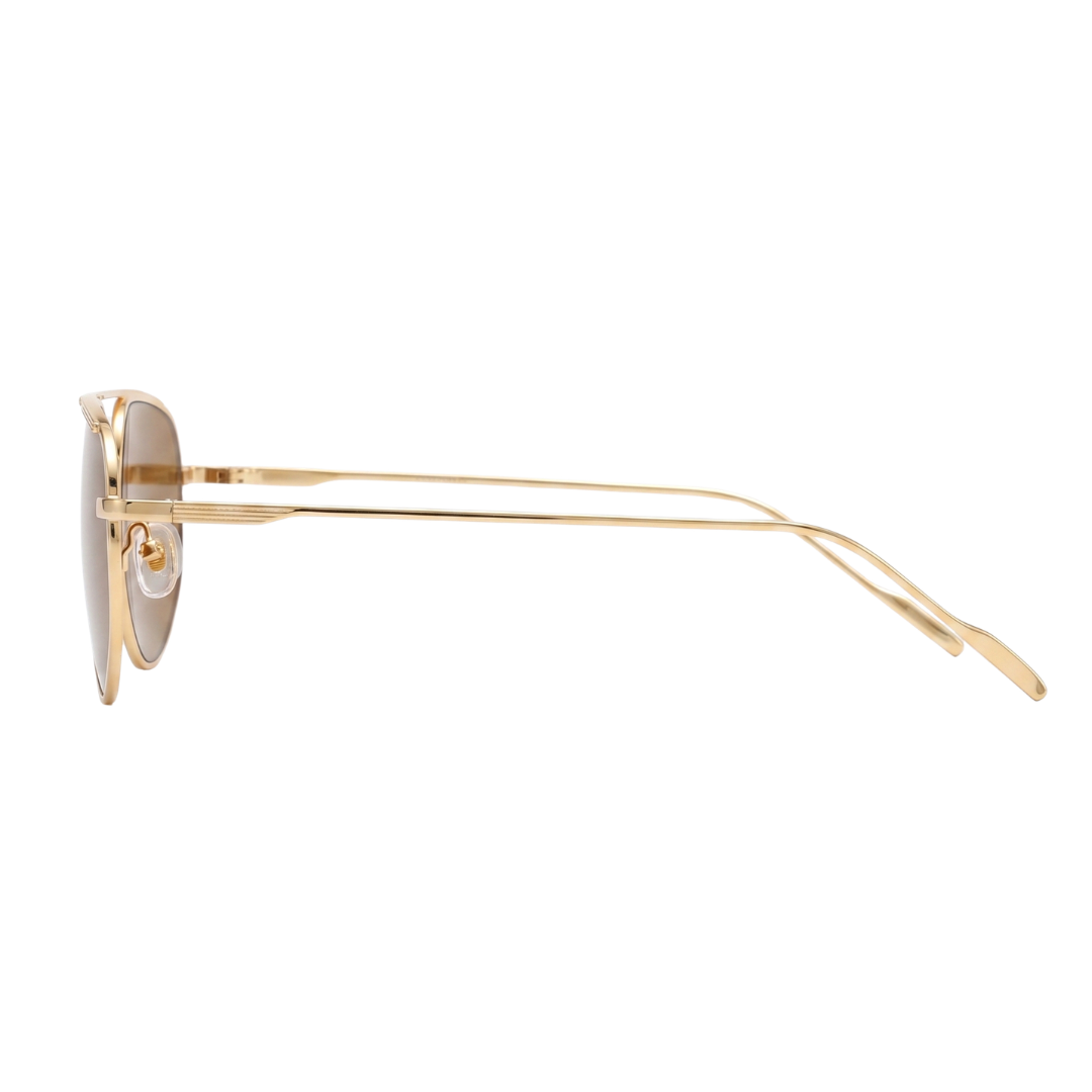 BILLIE SUNGLASSES | Gold & Brown Lens