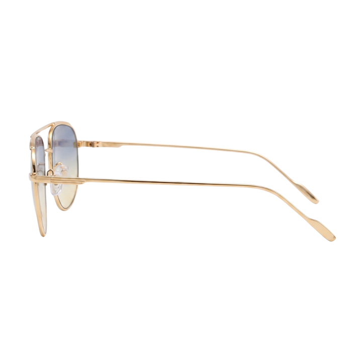 BILLIE SUNGLASSES | Gold & Blue Lens - Gleam Eyewear | Sunglasses