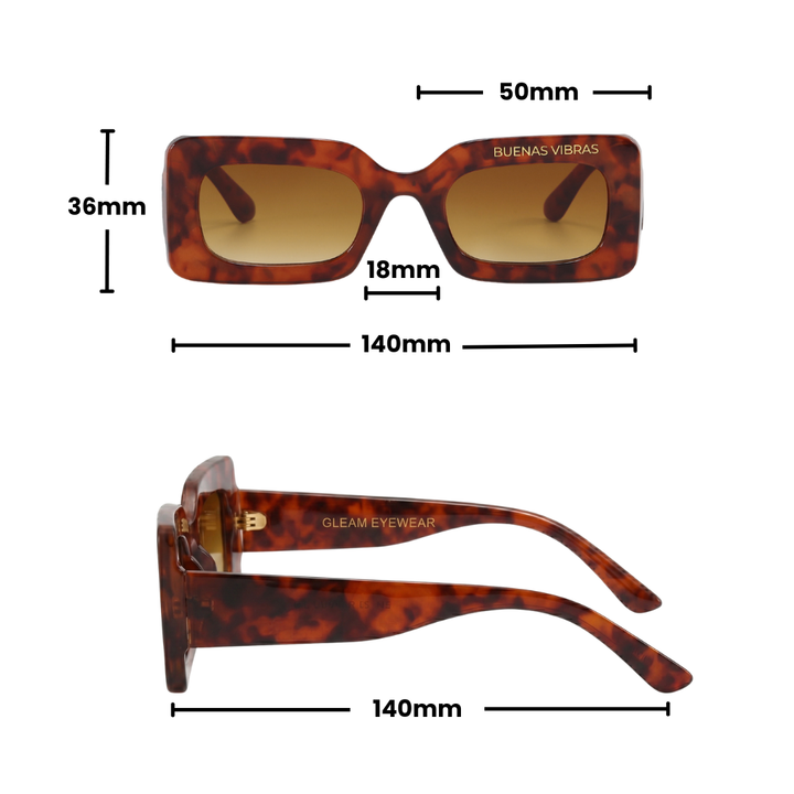 BUENAS VIBRAS SUNGLASSES | Tortoise