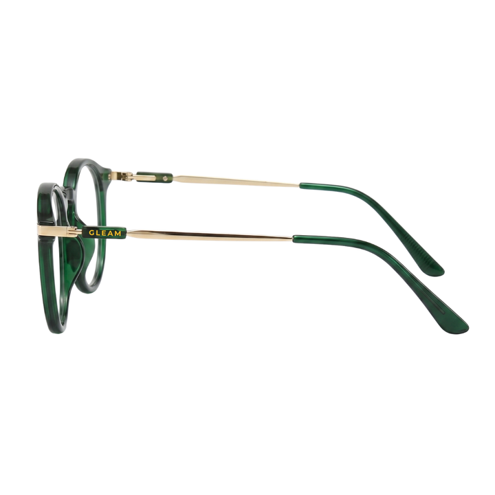 EDITH READERS | Green - Gleam Eyewear | Reading Glasses