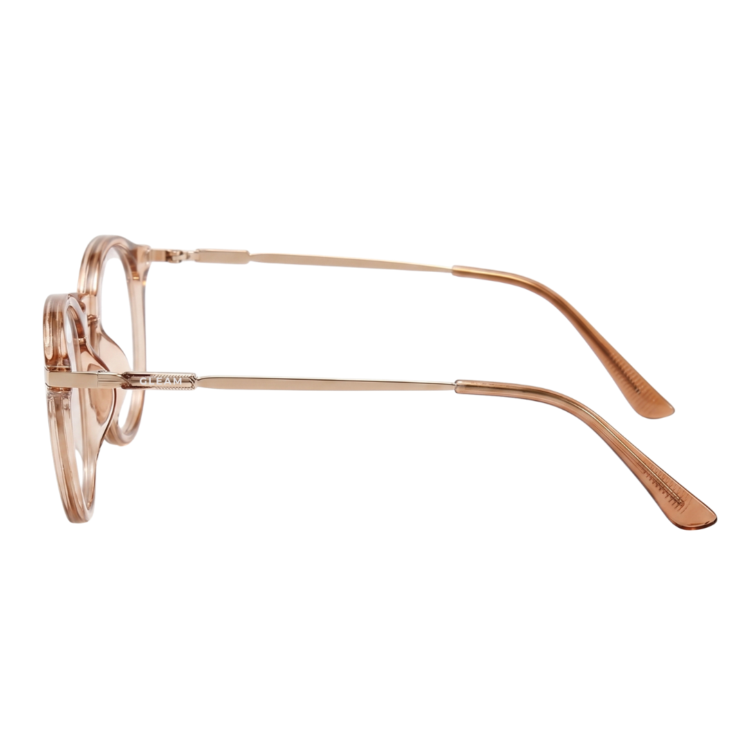 EDITH READERS | Champagne - Gleam Eyewear | Reading Glasses