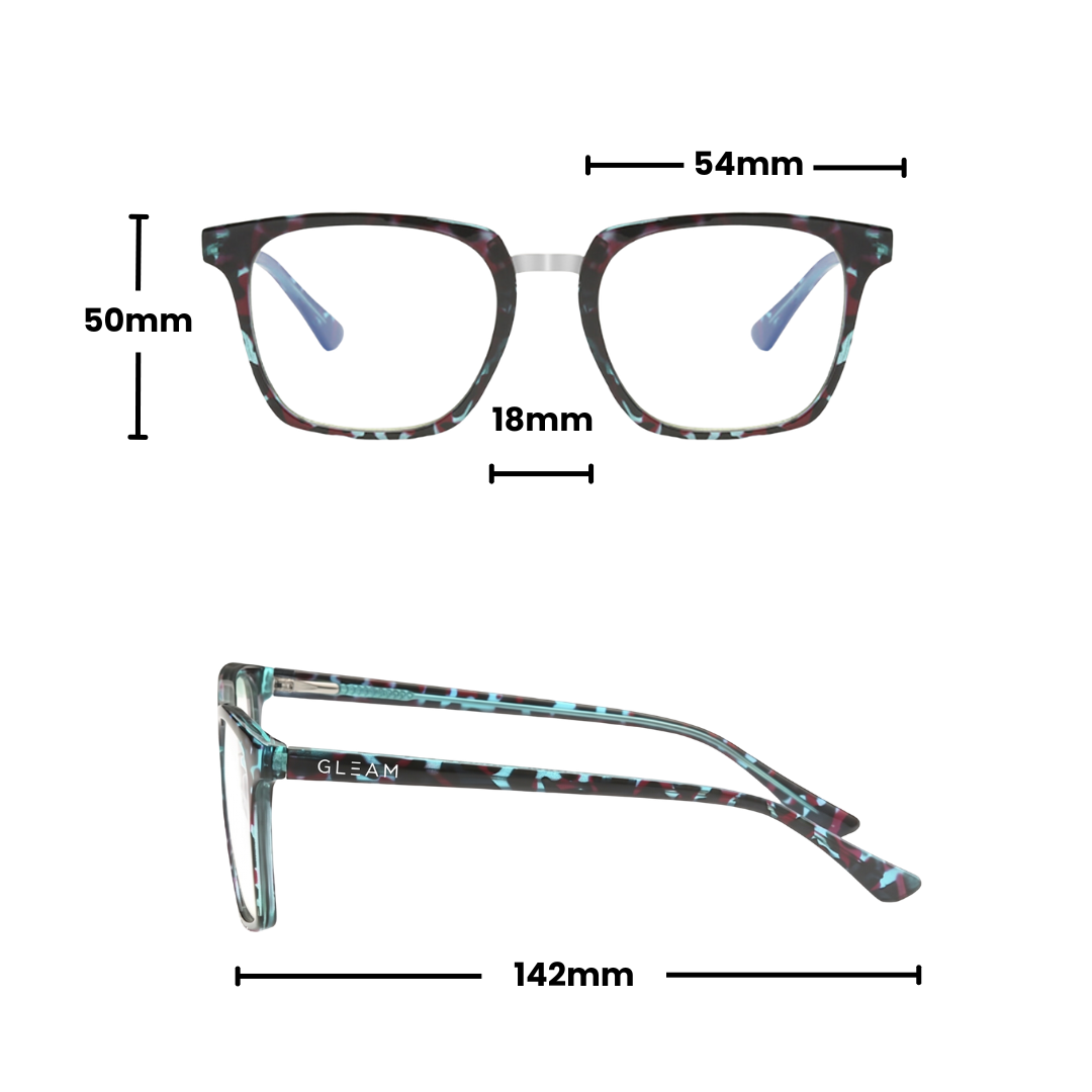 ELLA | Teal Tortoise
