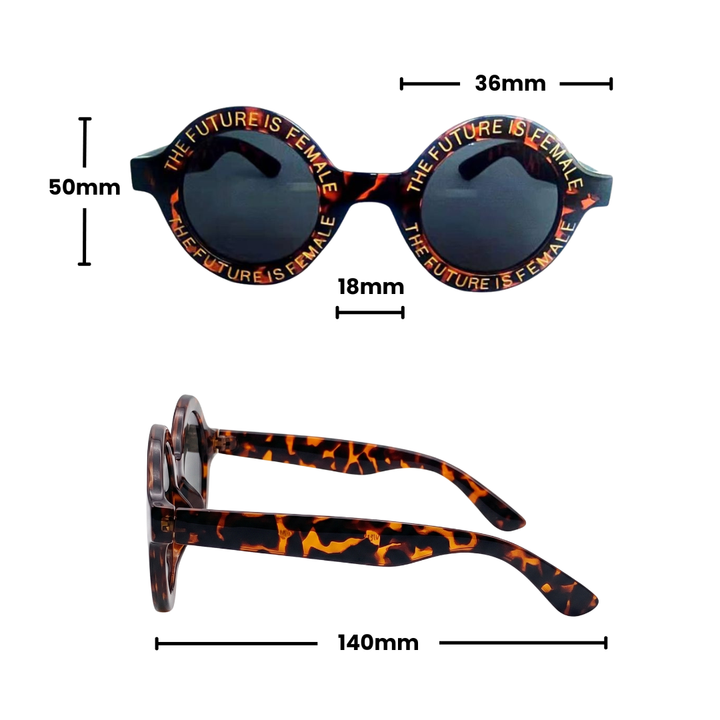 FUTURE IS FEMALE SUNGLASSES | Tortoise
