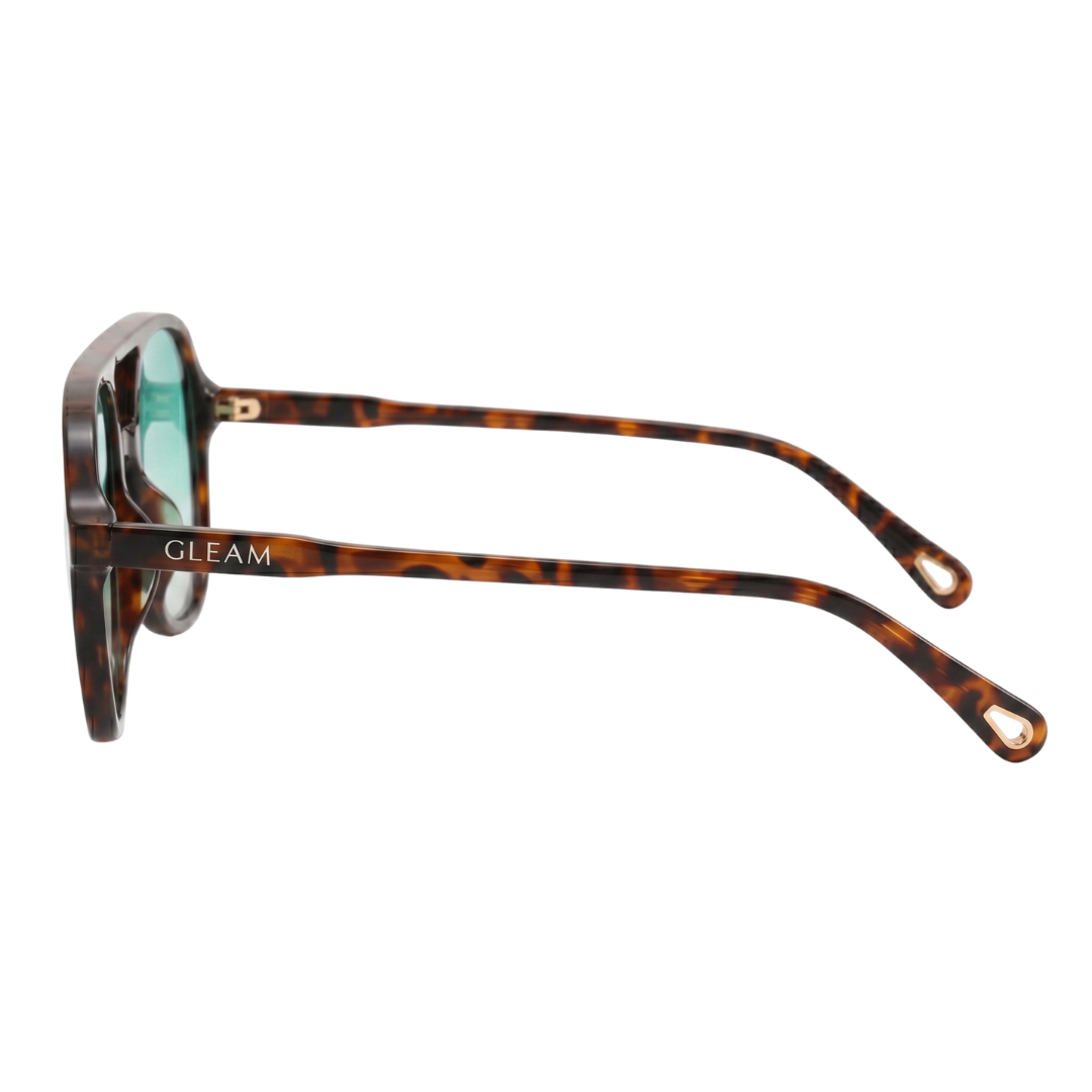 GLORIA SUNGLASSES | Tortoise Teal