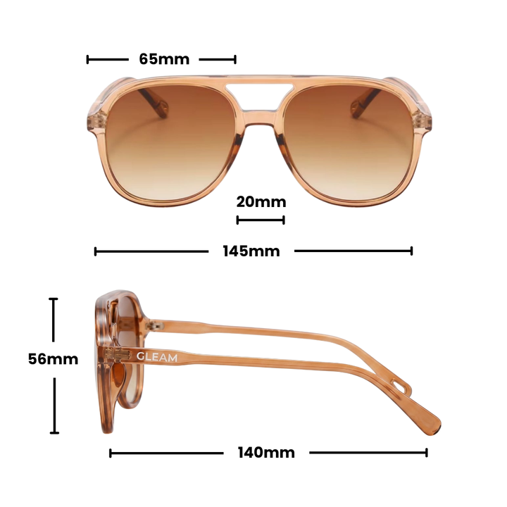 GLORIA SUNGLASSES | Brown