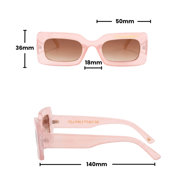 GOOD ENERGY SUNGLASSES | Pink