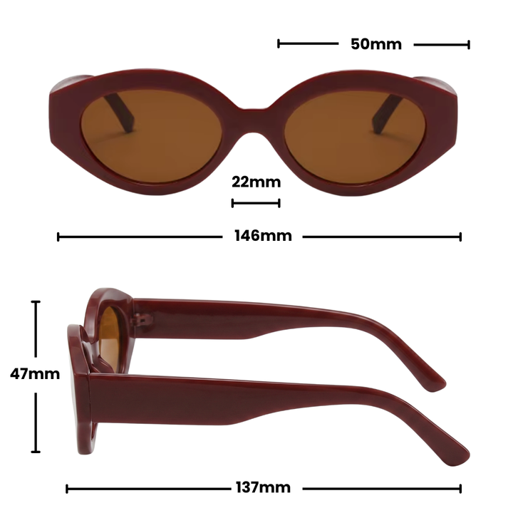 JOSEPHINE SUNGLASSES | Wine