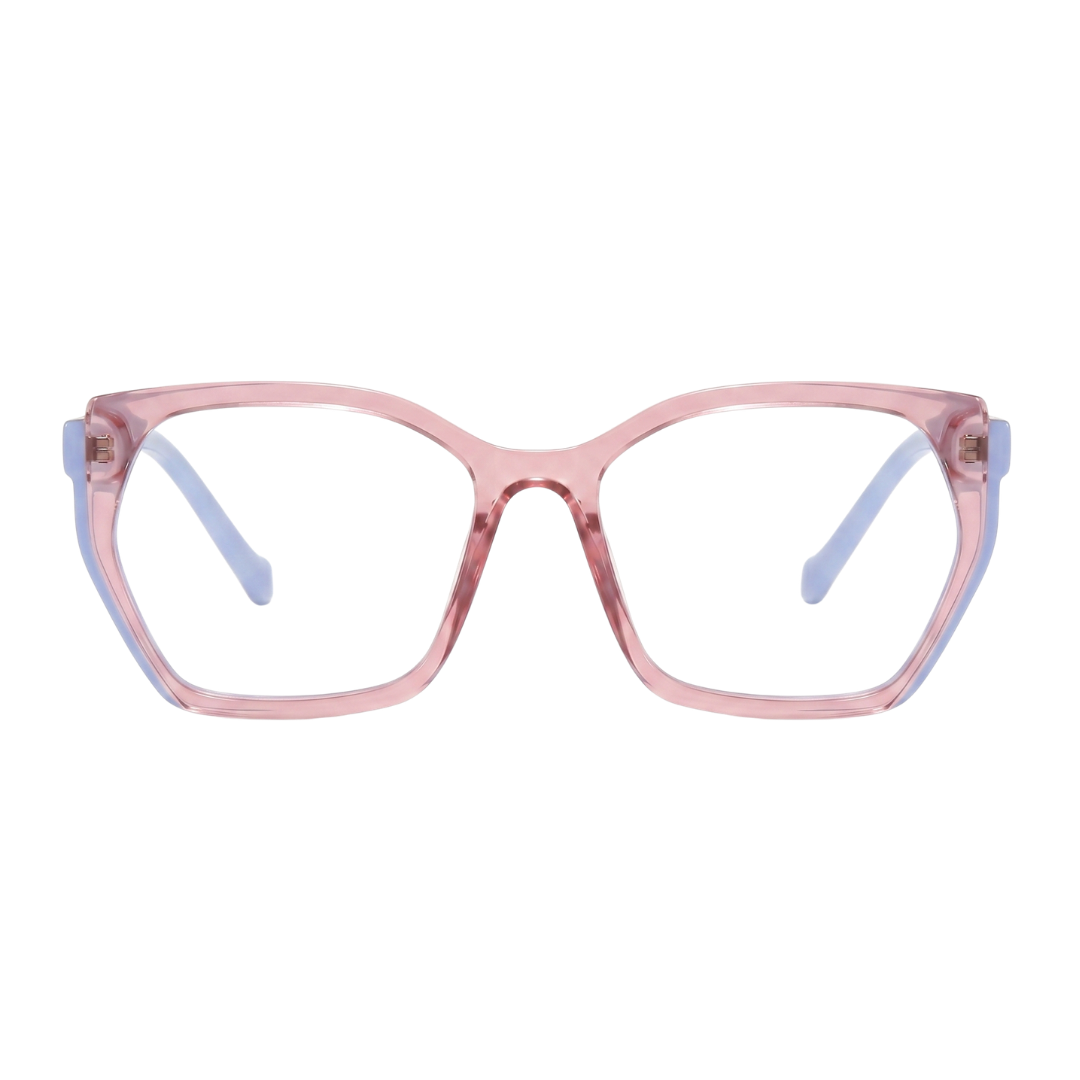 LUCILLE | Pink Taupe - Gleam Eyewear | Blue Light Blocking Glasses