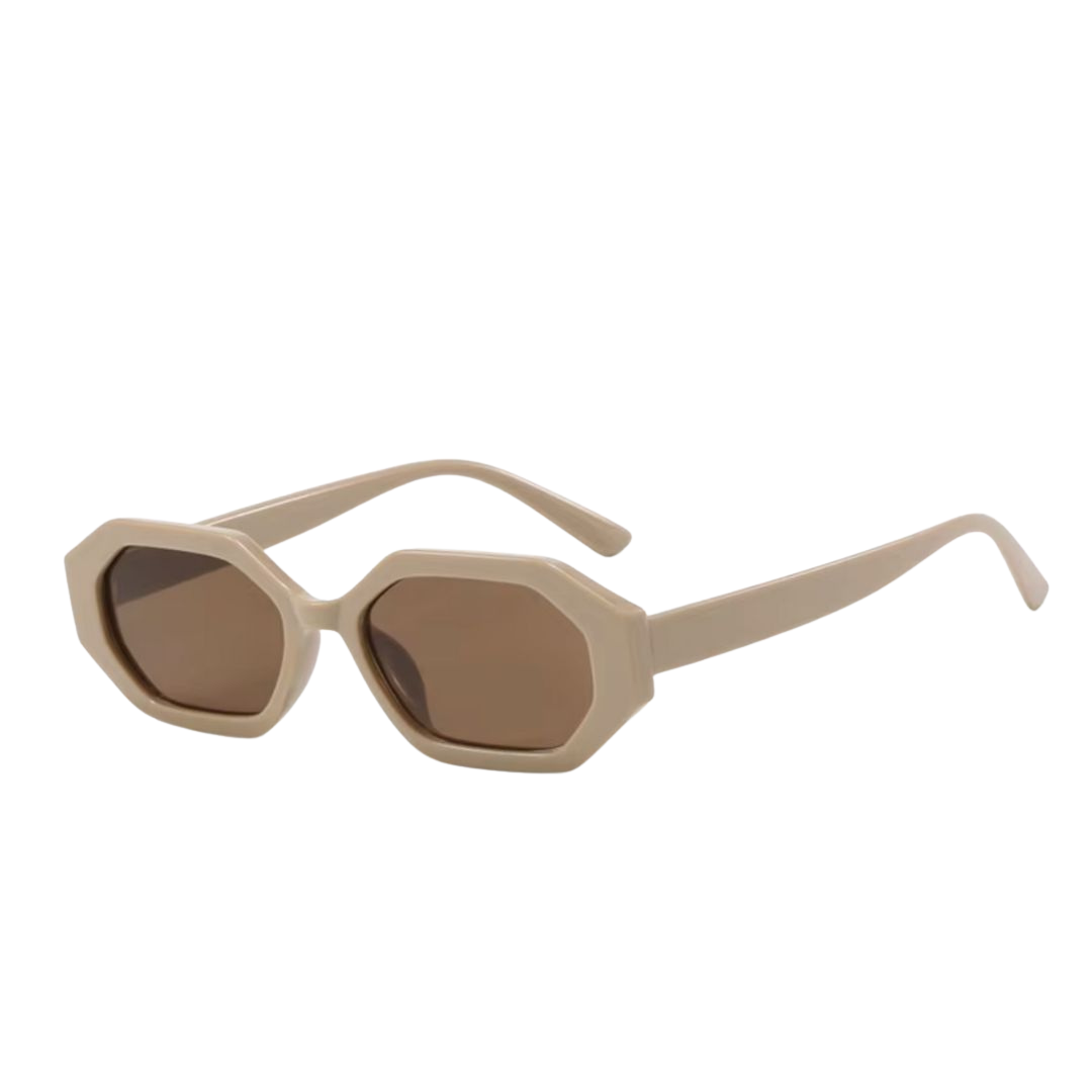 NINA SUNGLASSES | Tan Latte