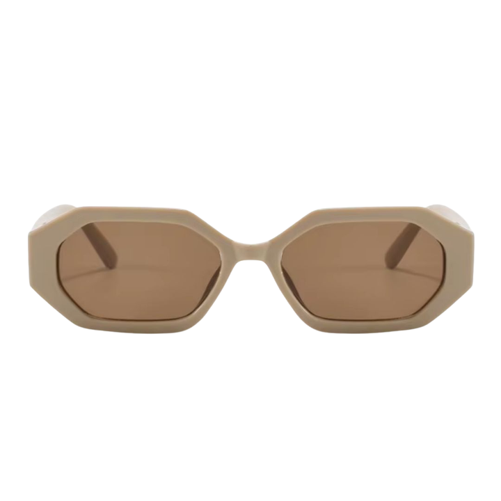 NINA SUNGLASSES | Tan Latte