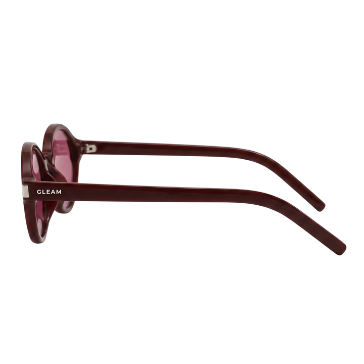 Gleam Eyewear | ROMY SUNGLASSES | Burgundy Wine