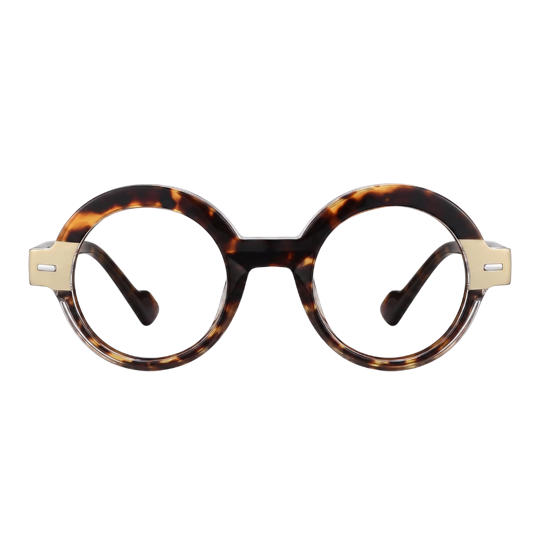 JAQUELINE ROUND PRESCRIPTION | Tortoise Taupe