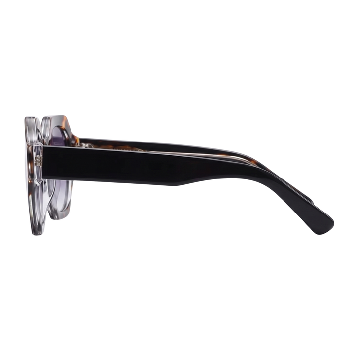 JAQUELINE GEOMETRIC SUNGLASSES | Black Tortoise - Gleam Eyewear | UV Protection Sunglasses