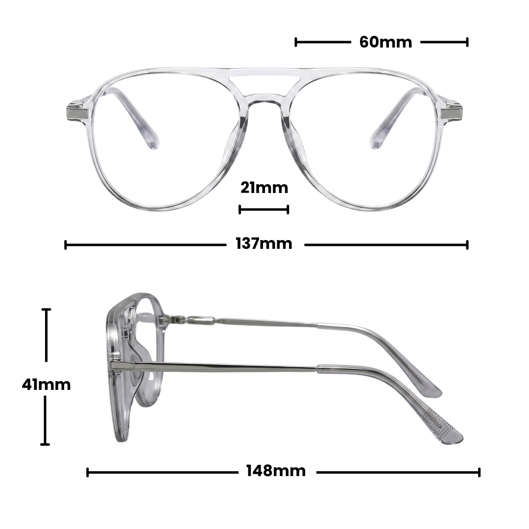 Gleam Eyewear | GLADYS READERS | Gray