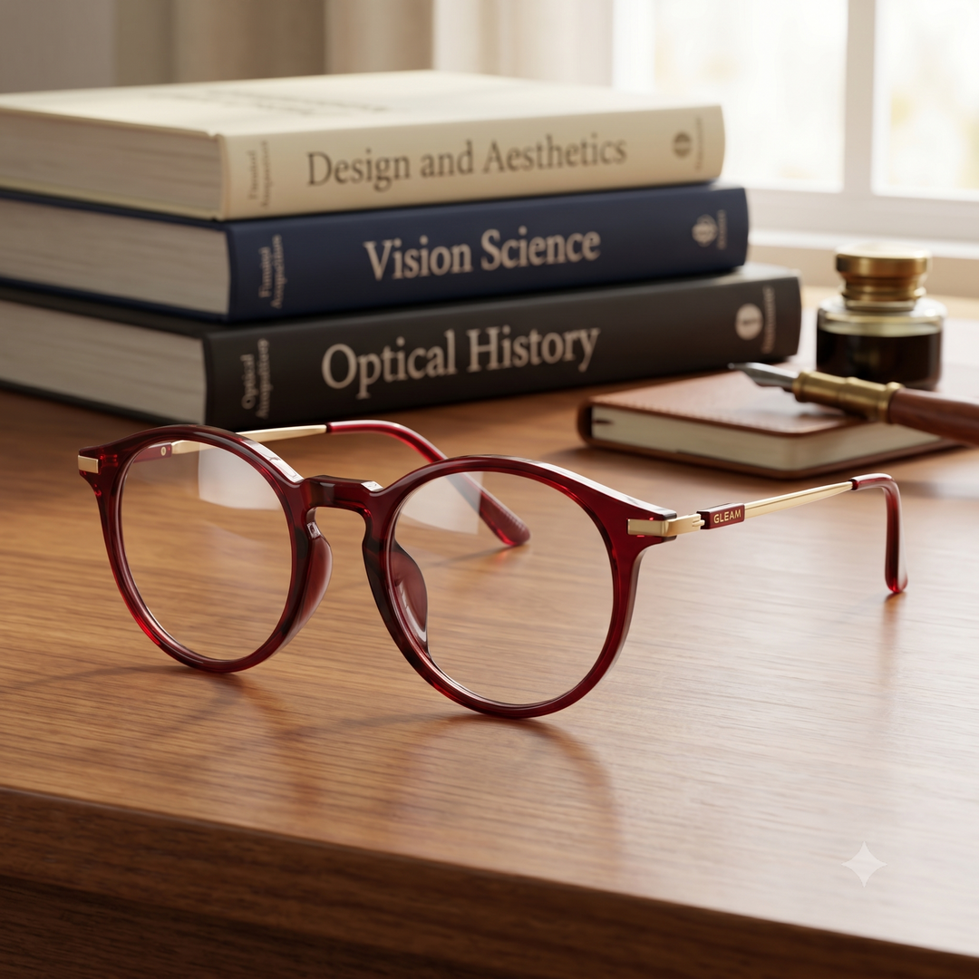 EDITH READERS | Red - Gleam Eyewear | Reading Glasses