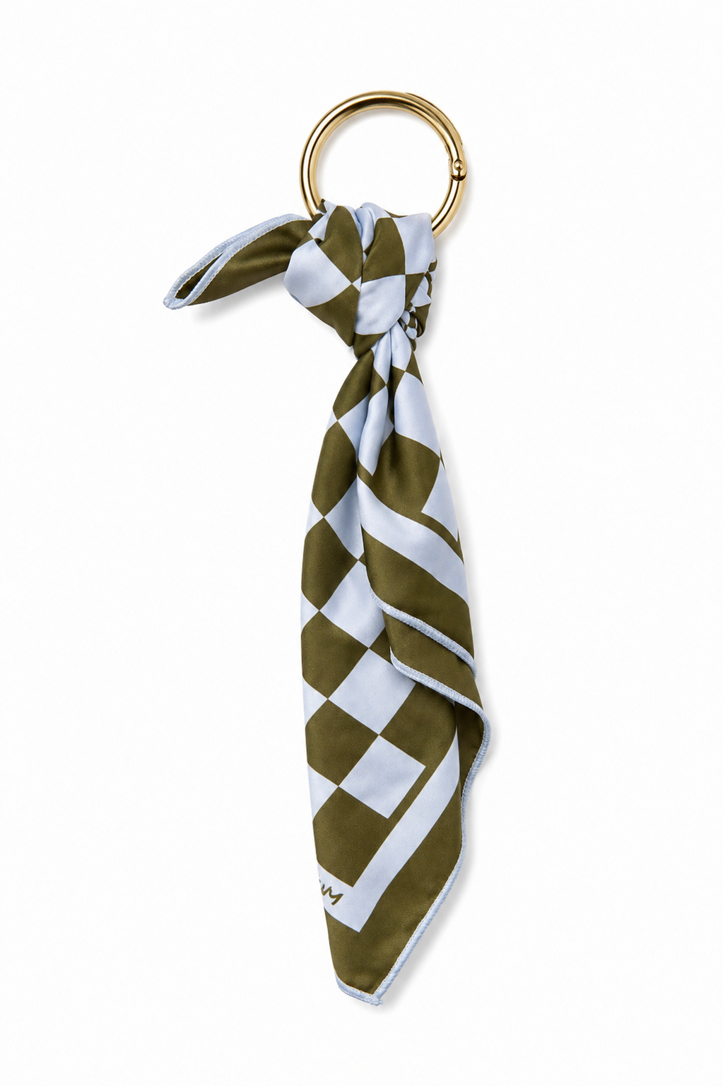 GLEAM Clean Scarf | Olive Checkered