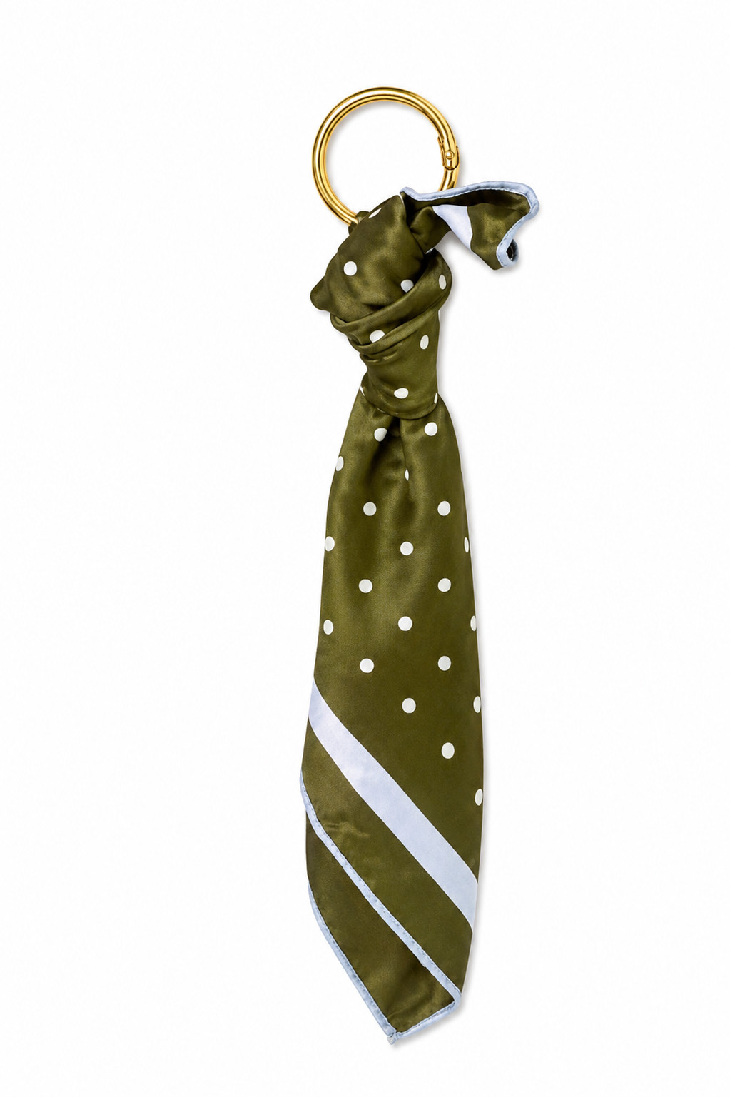 GLEAM Clean Scarf | Olive Dot