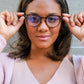 KATHERINE | Brown - Gleam Eyewear | Blue Blocking Glasses