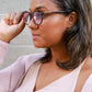KATHERINE | Brown - Gleam Eyewear | Blue Blocking Glasses